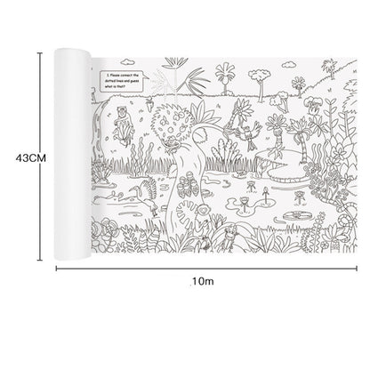 🖍️ Rouleau de coloriage à thème - 10M