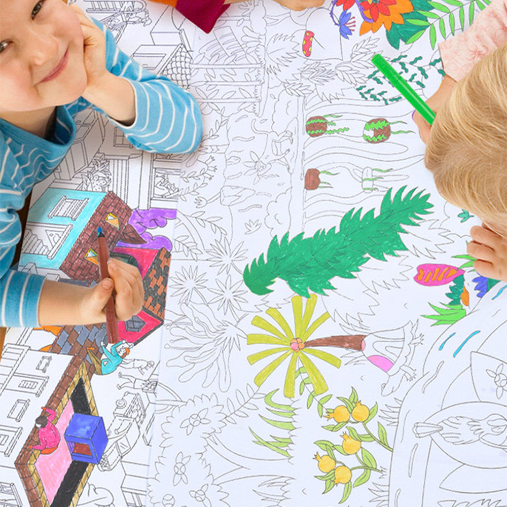 🖍️ Rouleau de coloriage à thème - 10M
