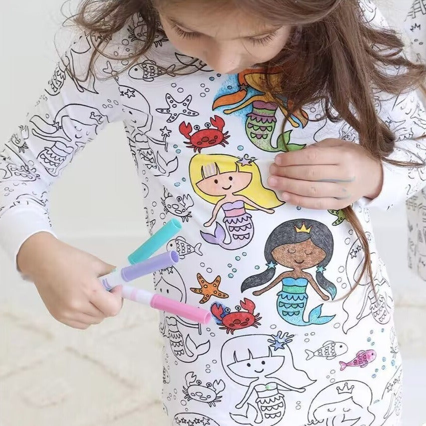 🎨 Coloridream - Pyjamas enfants à Colorier