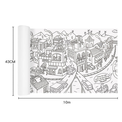 🖍️ Rouleau de coloriage à thème - 10M